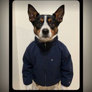 Champion Men's Navy  soft shell performance Jacket